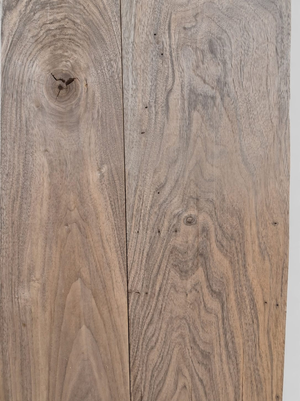 Book-matched English Walnut pair